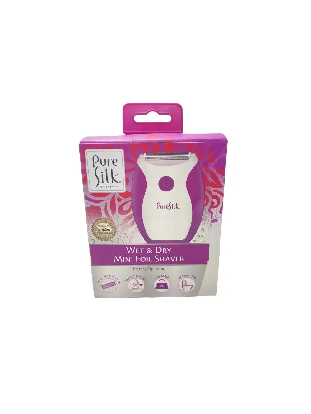 Pure Silk Mini Foil Shaver Wet Dry Hair Leg Body Brand New